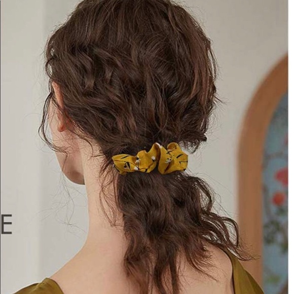 Satin Hair Scrunchies-Set of 3- mix color as photo - Picture 7 of 7